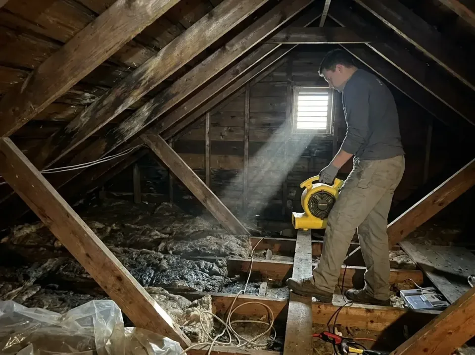 attic-water-damage-drying-proc-007 — frequently asked questions, Emergency Water Extraction & 24/7 Flood Response in Boaz, AL